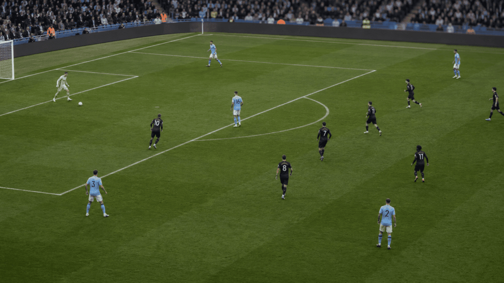 Techniques utilisées pour sortir efficacement d’un pressing haut au football